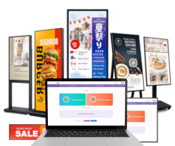 Multi-Branch Network Digital Signage System Hardware