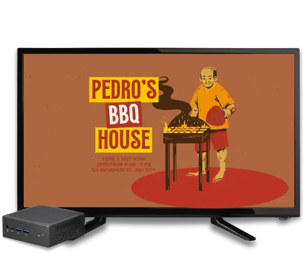 Digital signage mini PC for TV upgrade Malaysia