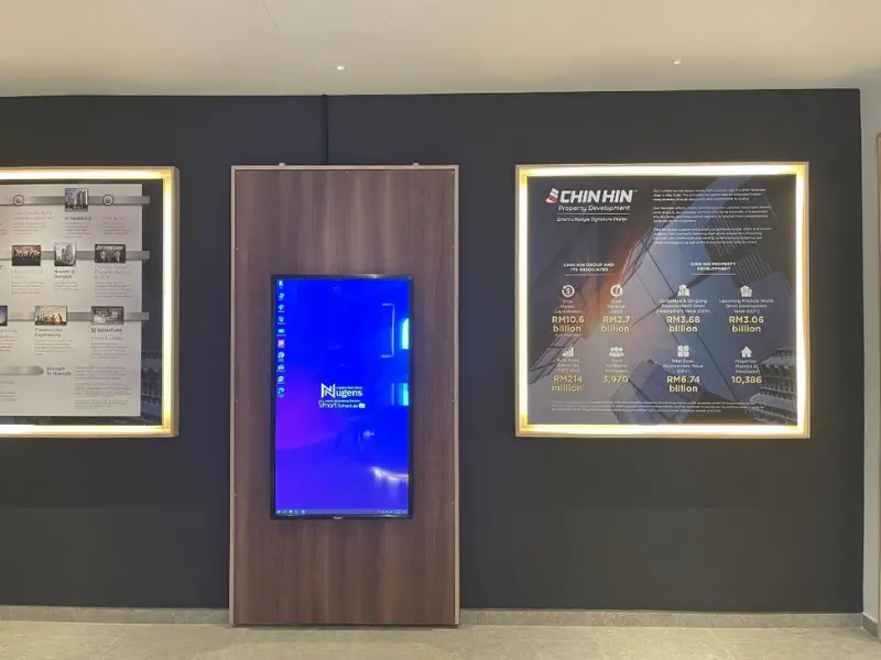 Chin Hin Group digital signage Malaysia