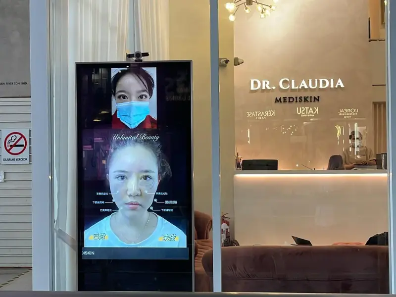Aesthetic clinic digital signage Malaysia