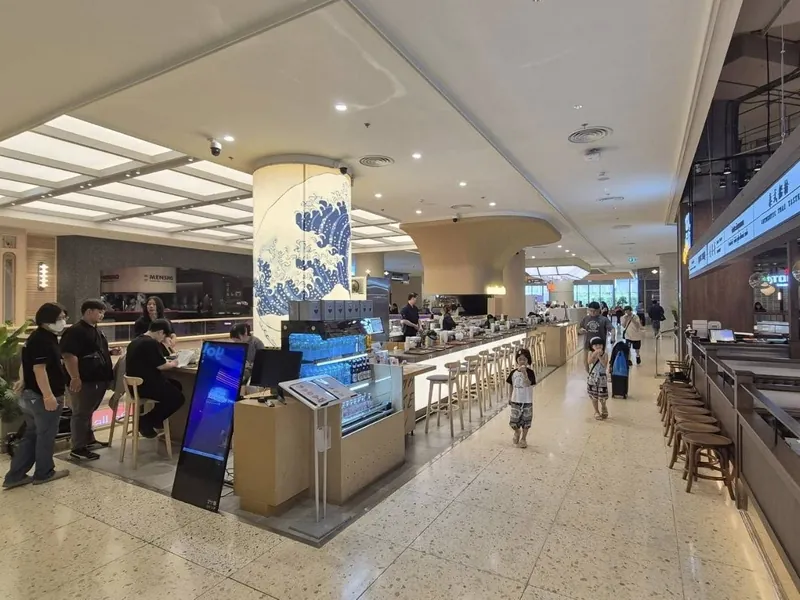 Omakase Don restaurant menu digital display Malaysia