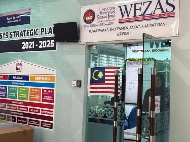 UPSI campus digital standee Tanjung Malim Perak